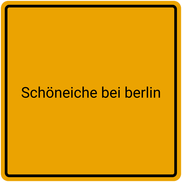 Meldebestätigung Schöneiche bei Berlin